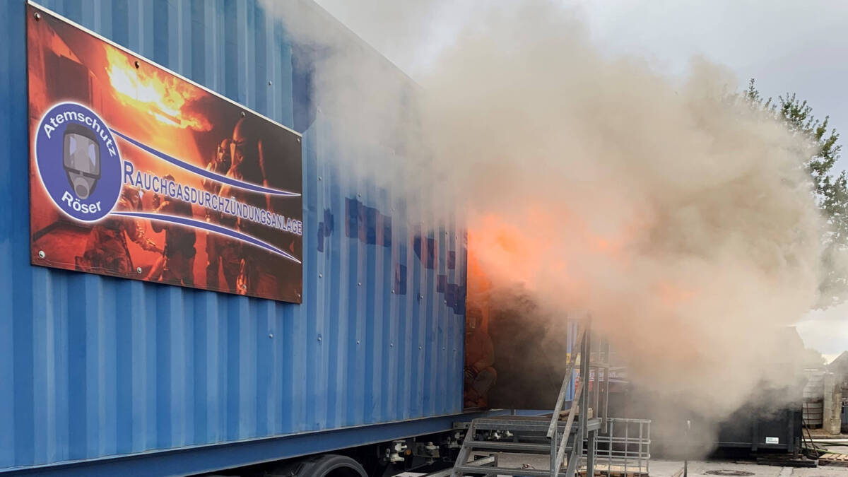 Bild Atemschutzheißausbildung 2024 Container